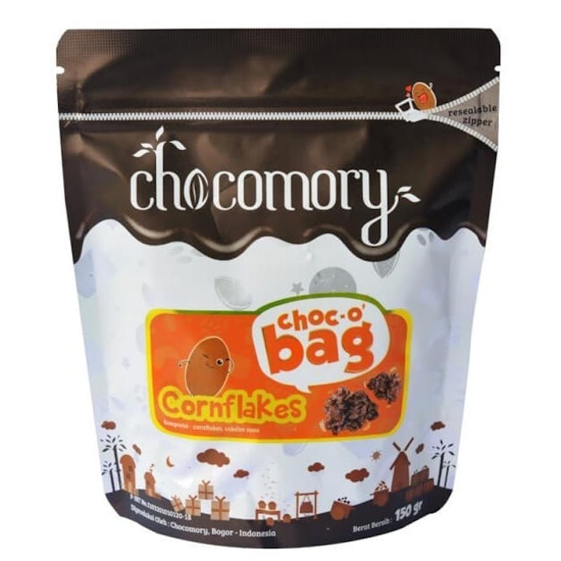 Cimory Chocomory Choco Bag Cornflakes 1