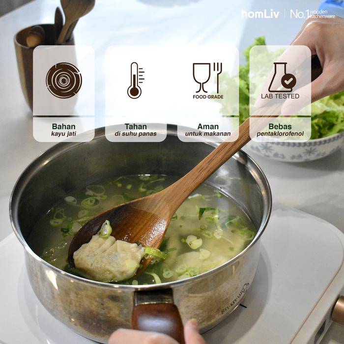 homLiv homLiv Sutil Kayu Jati Fedora 