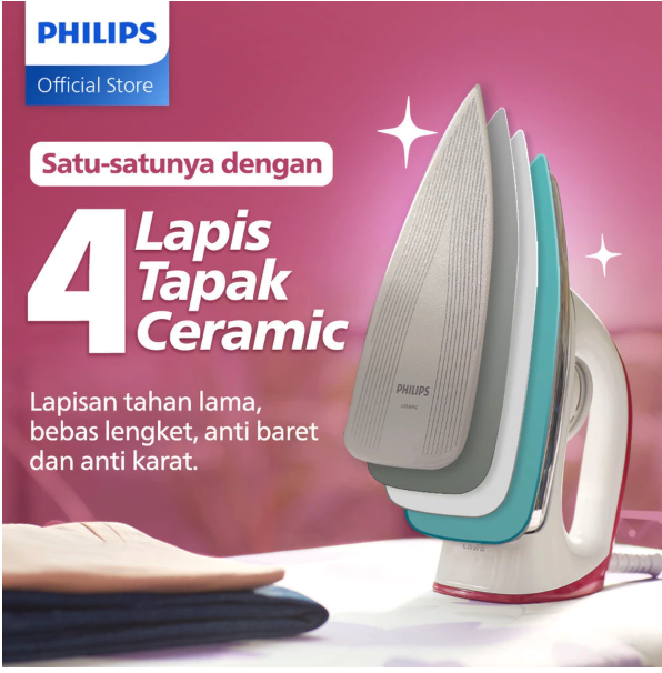 Philips Electronics Philips Classic Setrika Kering  HD1173/40 