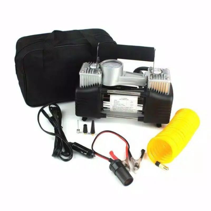  Otoheroes Pompa Ban Compressor Double Cylinder 12V 150 Psi