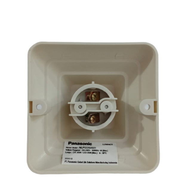 Panasonic Fitting Lampu Kotak NLP 52202