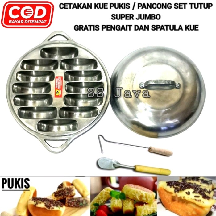  Cetakan Kue Pukis Parabola Jumbo 