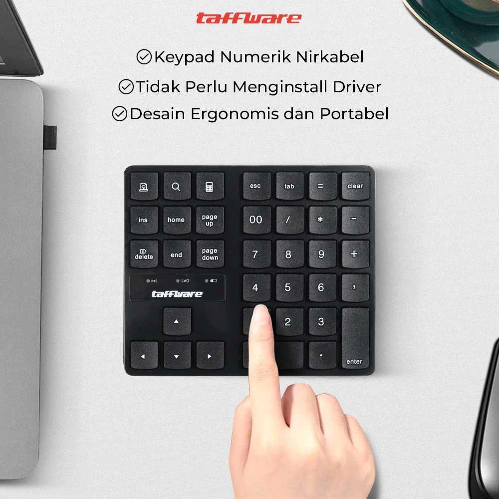 Jakarta Digital Nusantara Taffware Keypad Numerik Wireless R57