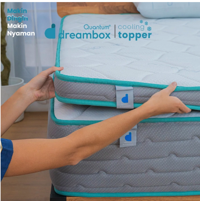Quantum Dreambox AirCool Cooling Topper Cool-to-Touch 160 x 200 2