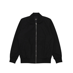 Screamous Bomber Canvas Jacket Cale Black