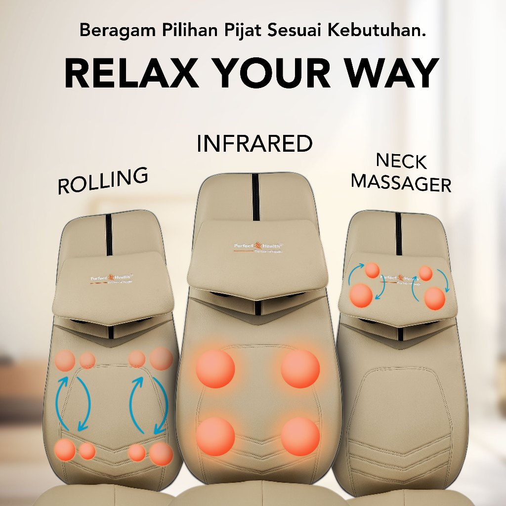 PERFECTGLOBAL Perfect Health Portable Massager Ken Mobile Slim