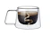 One Two Cups Cangkir Kopi Anti Panas Double-Wall Glass Dome 170 ml 1