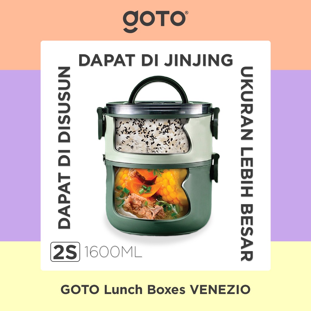 Pilar Niaga Makmur GOTO Lunch Boxes Venezio 