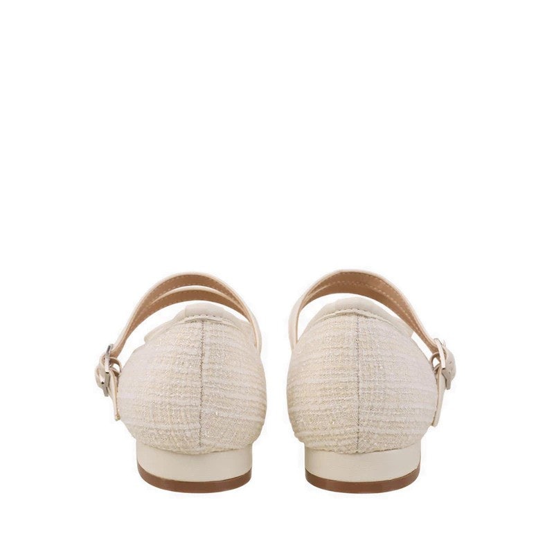 Payless Nine West Womens Philia Flats Off White 3
