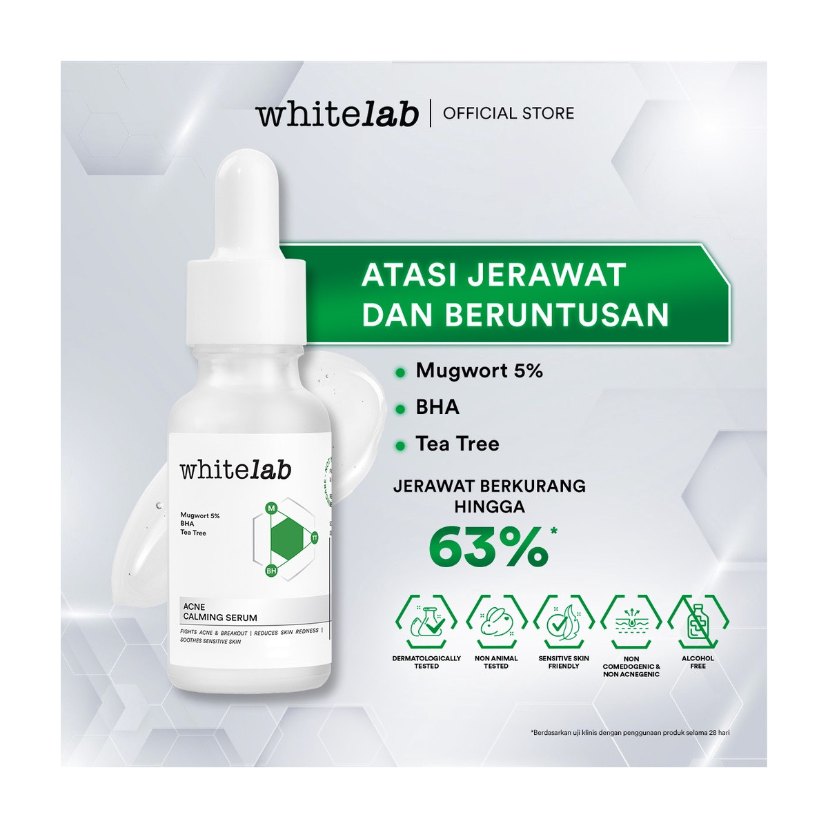 Natura Deca Kosmetika Whitelab Acne Calming Serum 