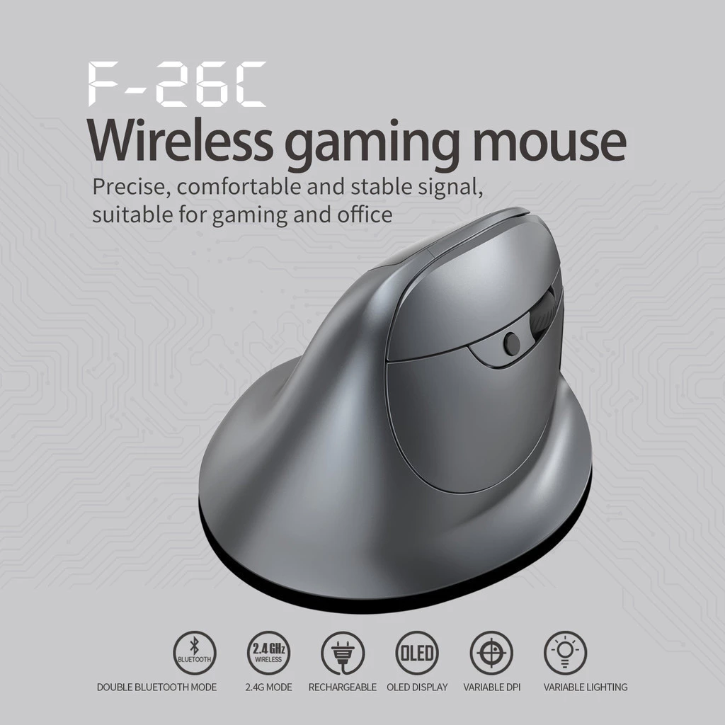 Master Electronic Technology Zelotes Wireless Optical Mouse  F26C