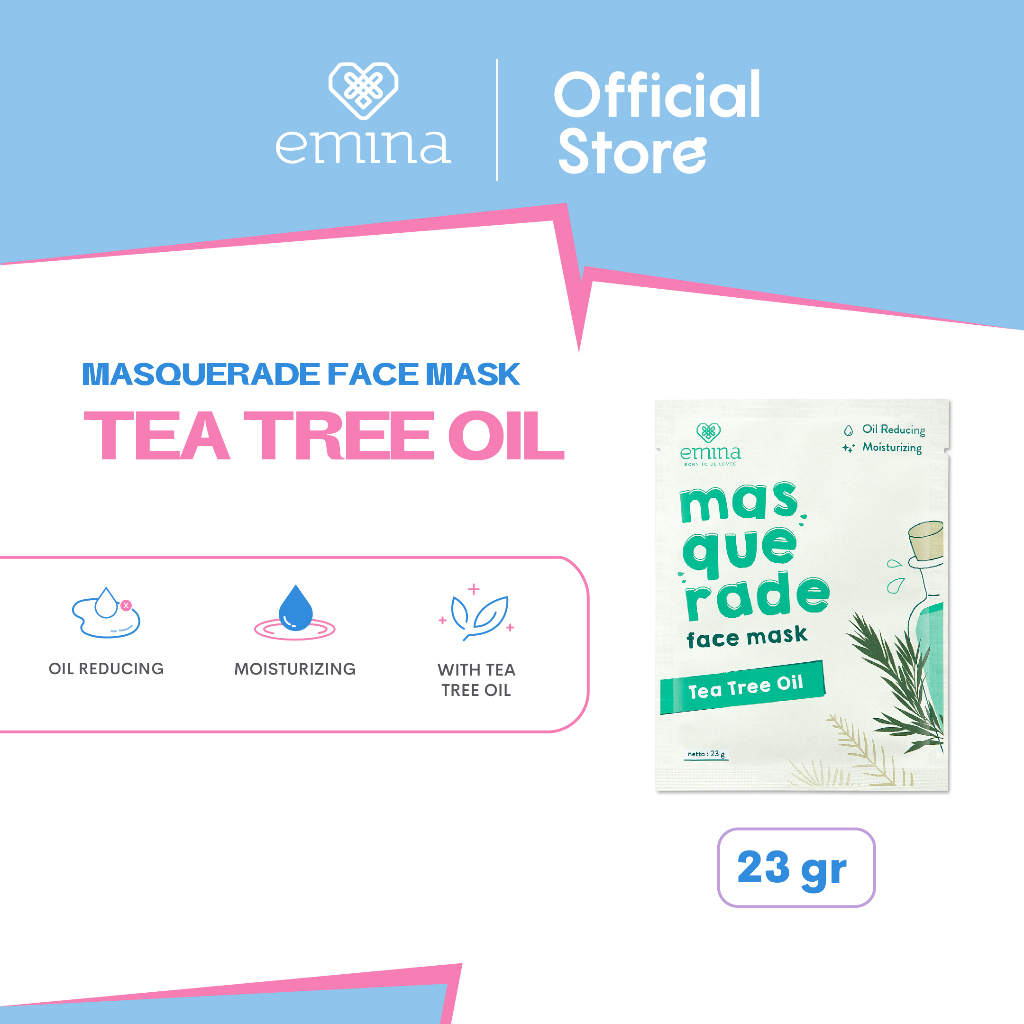 Emina Masquerade Face Mask Tea Tree Oil
