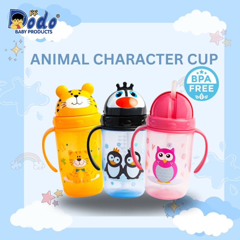 Dodo Botol Minum Anak Animal Karakter 2