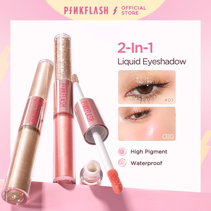 DoubleGlow 2 in 1 All Glow Liquid Eyeshadow 04 Rainbow Galaxy 5