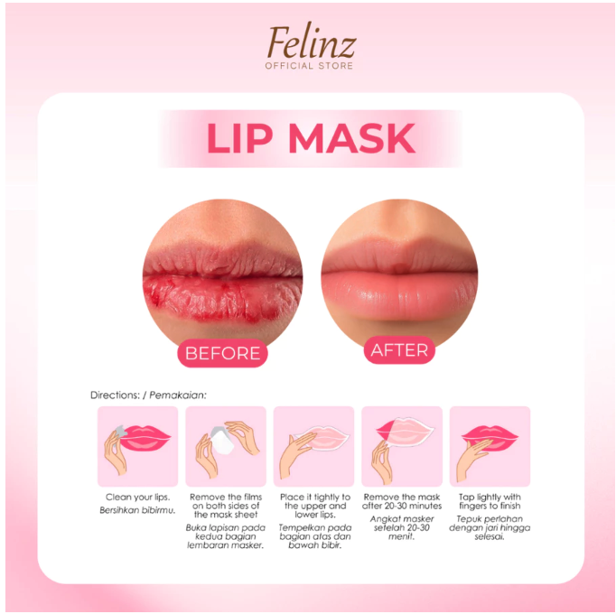 Cakra Daya Makmur  Felinz Intensive Lip Care Lip Mask