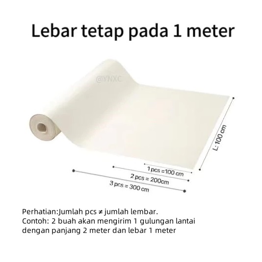  Karpet Lantai Vinyl 0.3mm 100x100cm