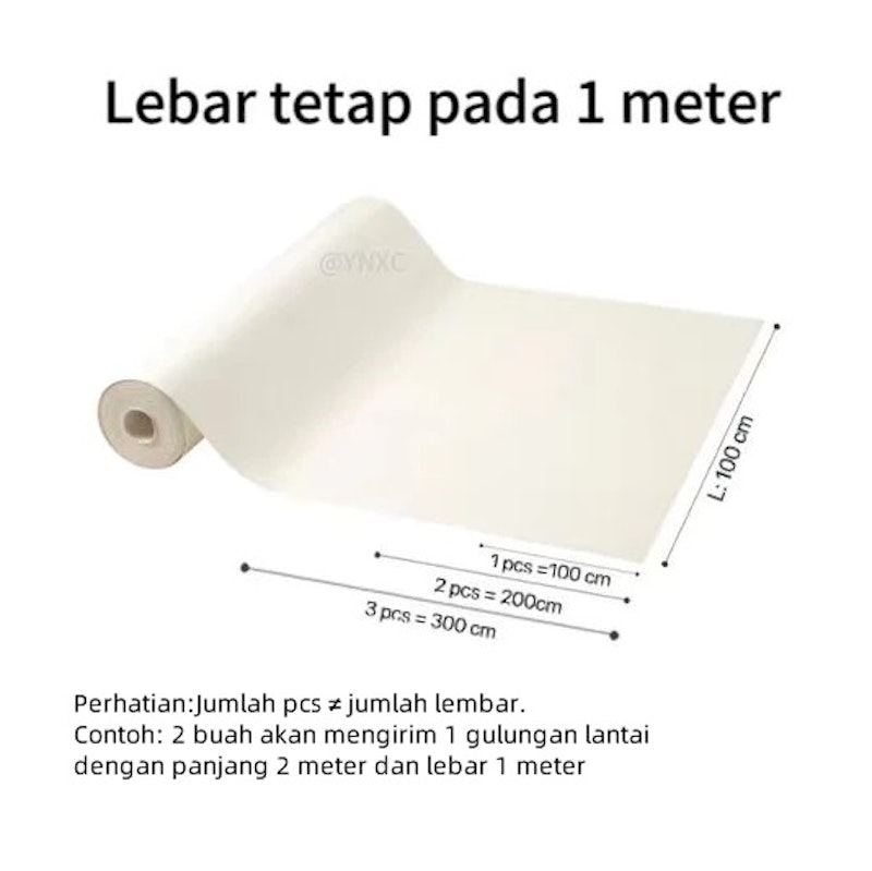 Karpet Lantai Vinyl 0.3mm 100x100cm 5