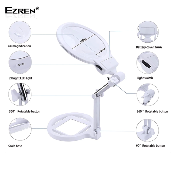  Ezren Foldable Magnifier EZ-0251