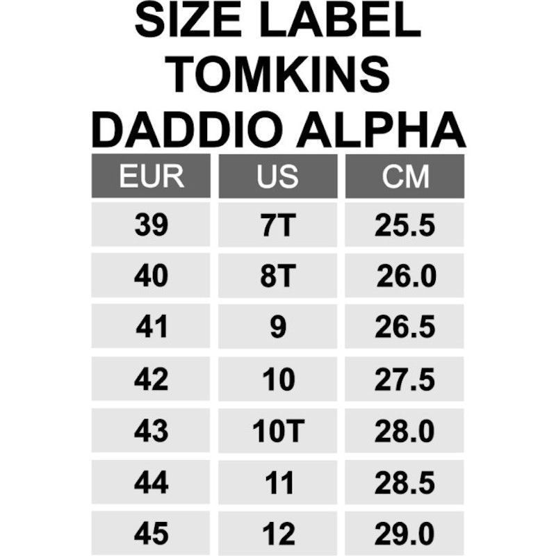 TOMKINS Daddio Alpha Grey Turquise 5