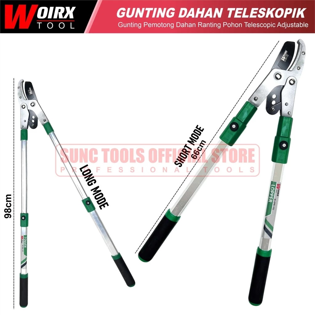 Dua Puteri Jaya WOIRX TOOL Gunting Dahan Teleskopik 