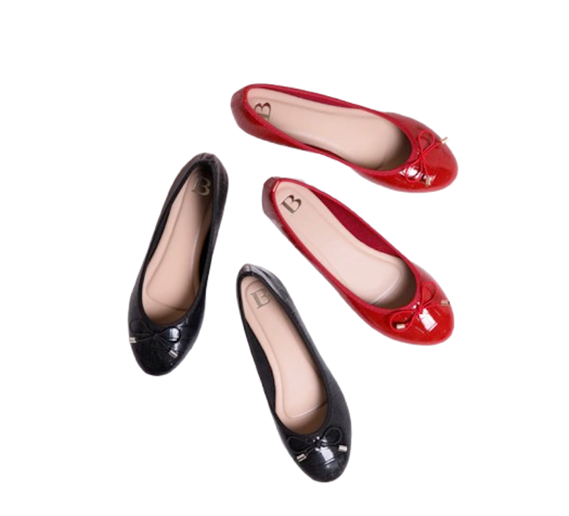Berrybenka Sepatu Flatshoes Sofia Fana Bow 1