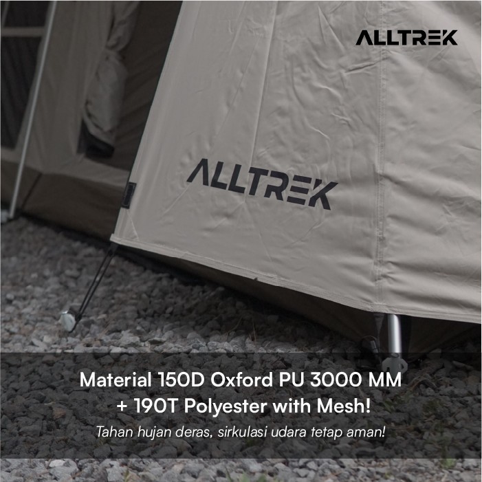 Alltrek Outdoorindo Perkasa Alltrek Peak Villa Tenda Automatic Double