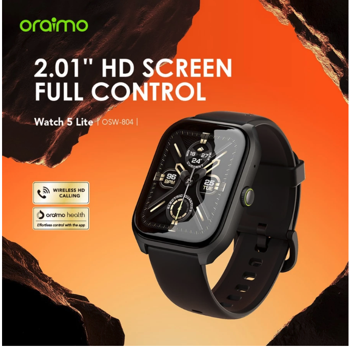 Transsion Holdings Oraimo Watch 5 Lite Smartwatch Couple Set OSW-804