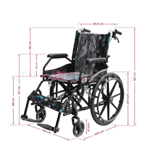  RMS Kursi Roda Aria BS 863