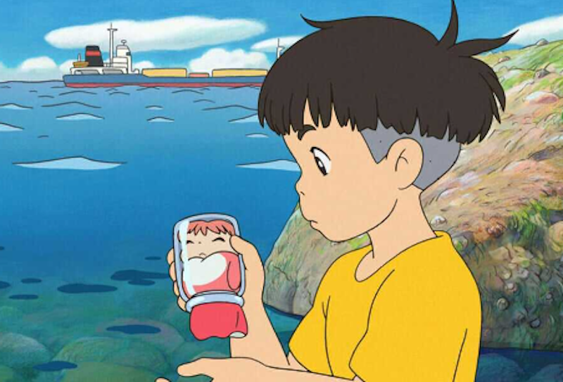 Ponyo on the Cliff by the Sea 4