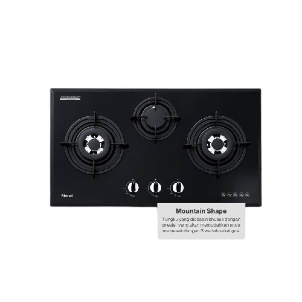 Rinnai ｜ Kompor Tanam Gas  ｜ RB-773RO (G)