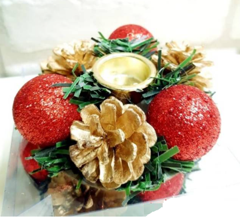 Tempat Lilin Natal Kecil 2