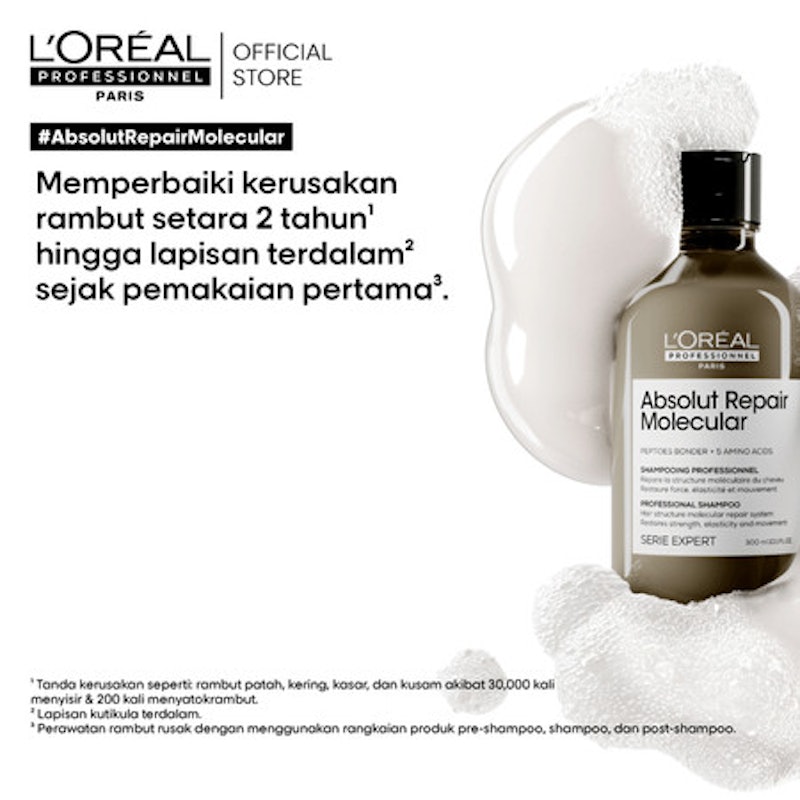 Absolut Repair Molecular Shampoo 3