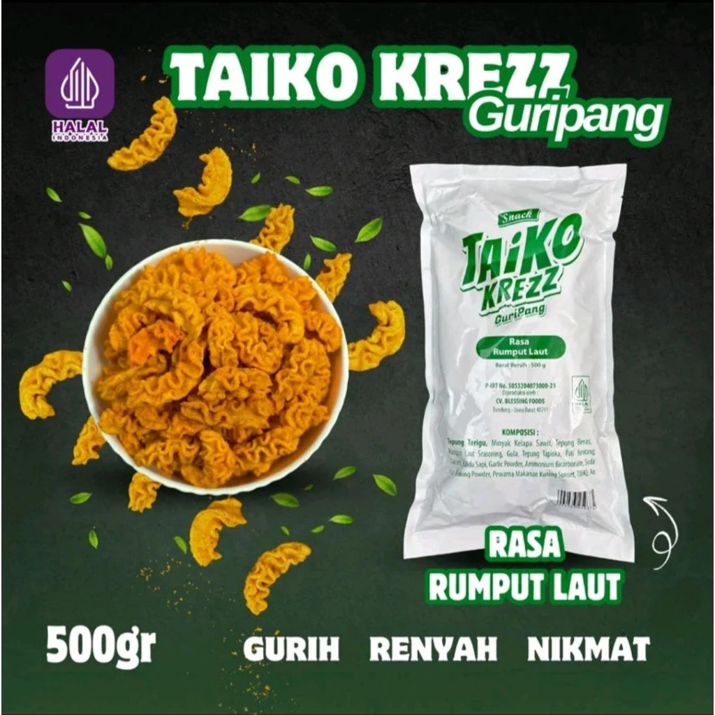 Blessing Foods Taiko Krezzz GuriPang