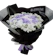 Ajisai Flo Buket Bunga Mawar Satin + Baby's Breath 1