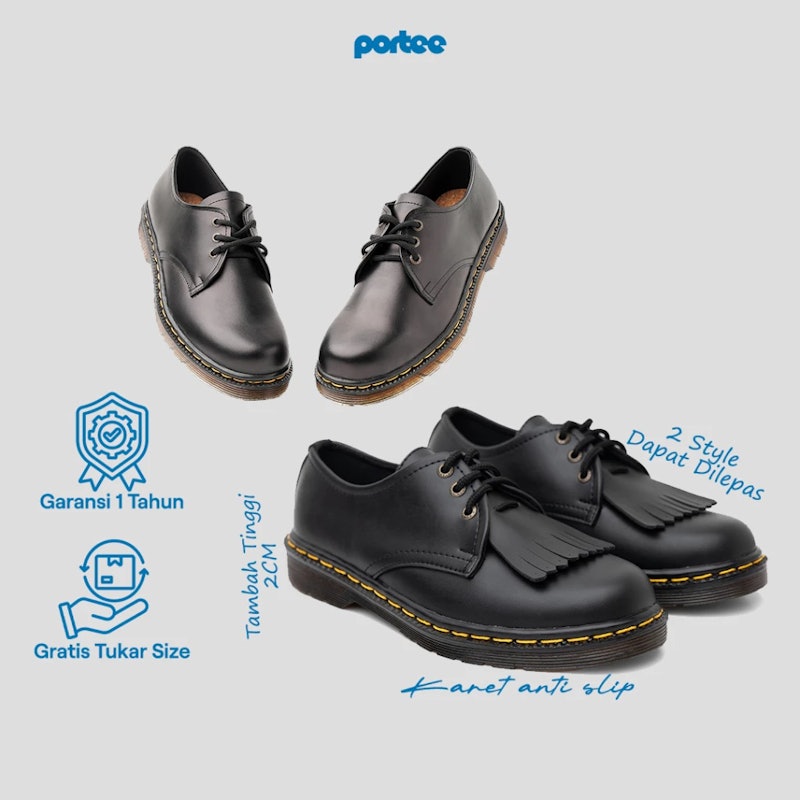 Portee Goods Original Derby Boots Women 5