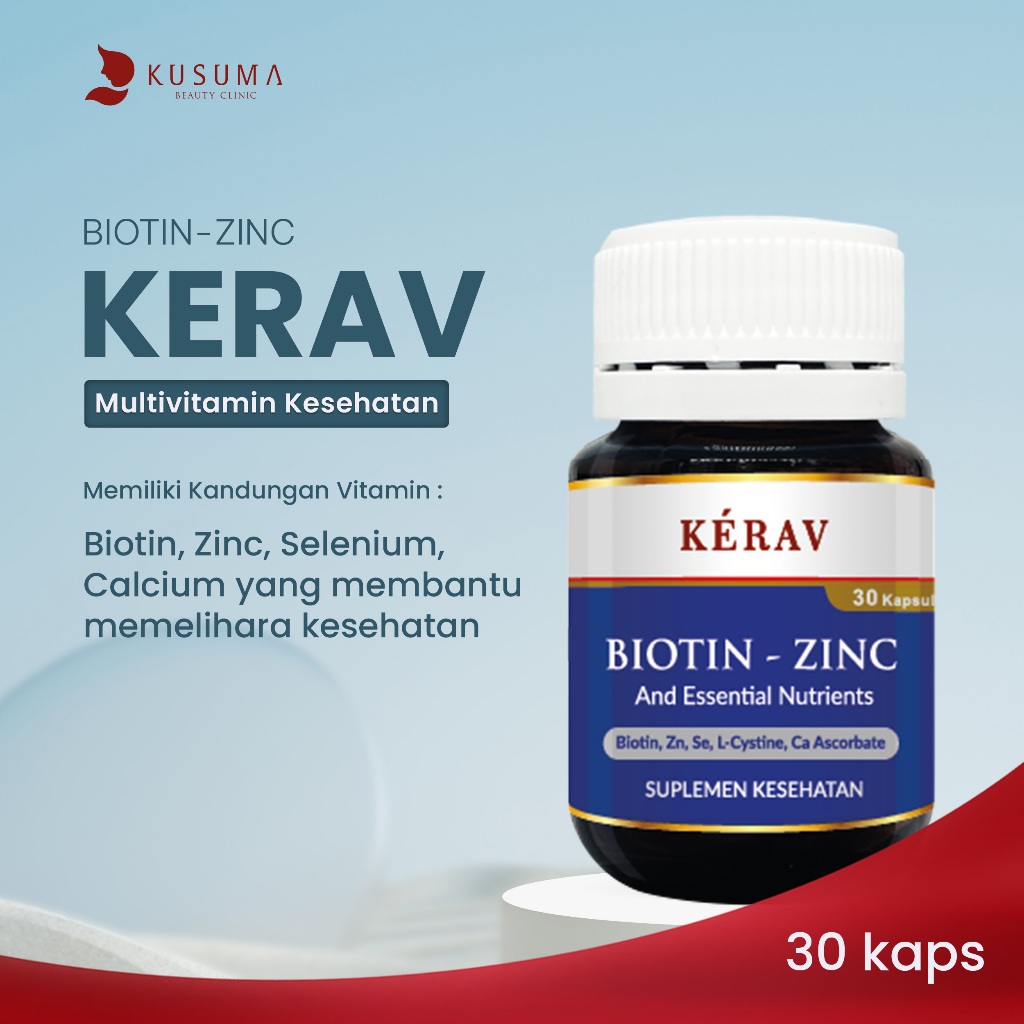 Bio Kusuma KÉRAV Biotin-Zinc