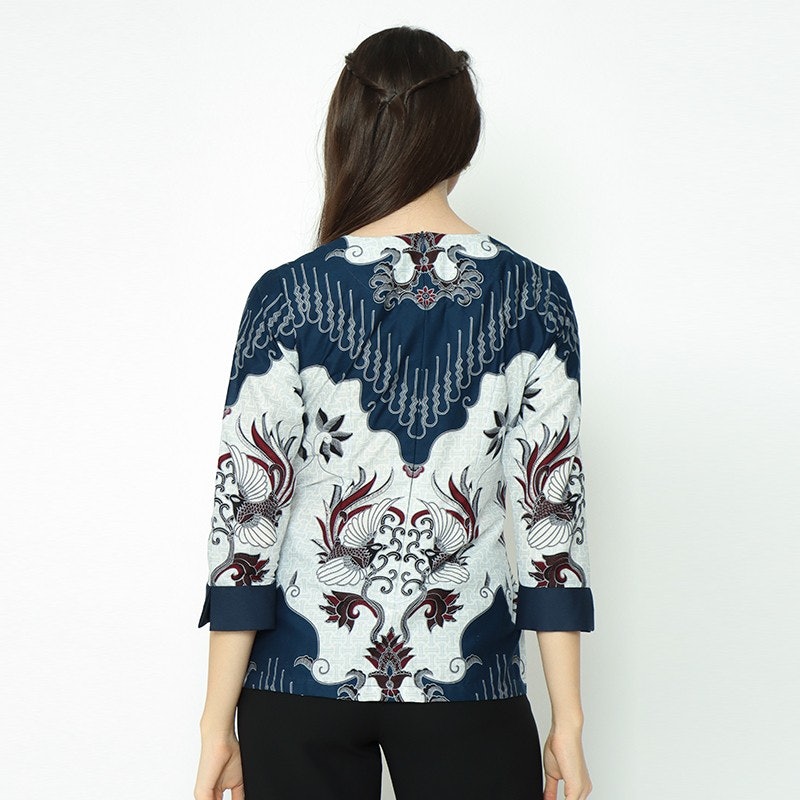 Hadinata Batik Marion Mathew Blouse Batik 3