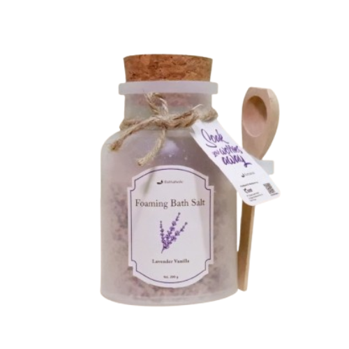 Foaming Bath Salt Natural Aromatherapy