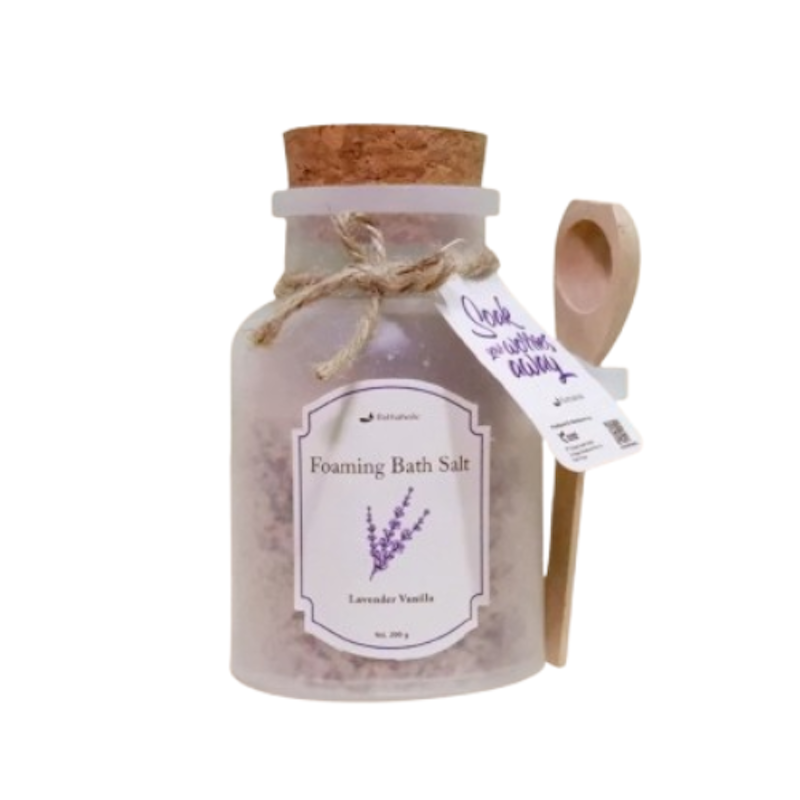 Foaming Bath Salt Natural Aromatherapy 1