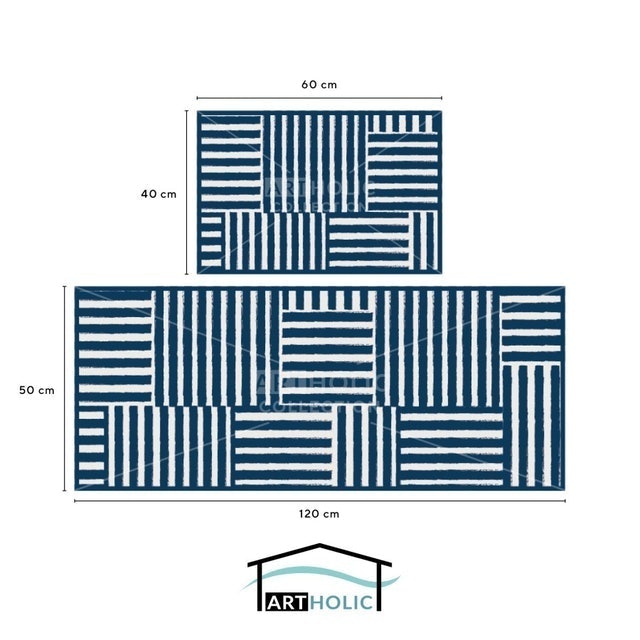 ARTHOLIC Kitchen Mat Recta