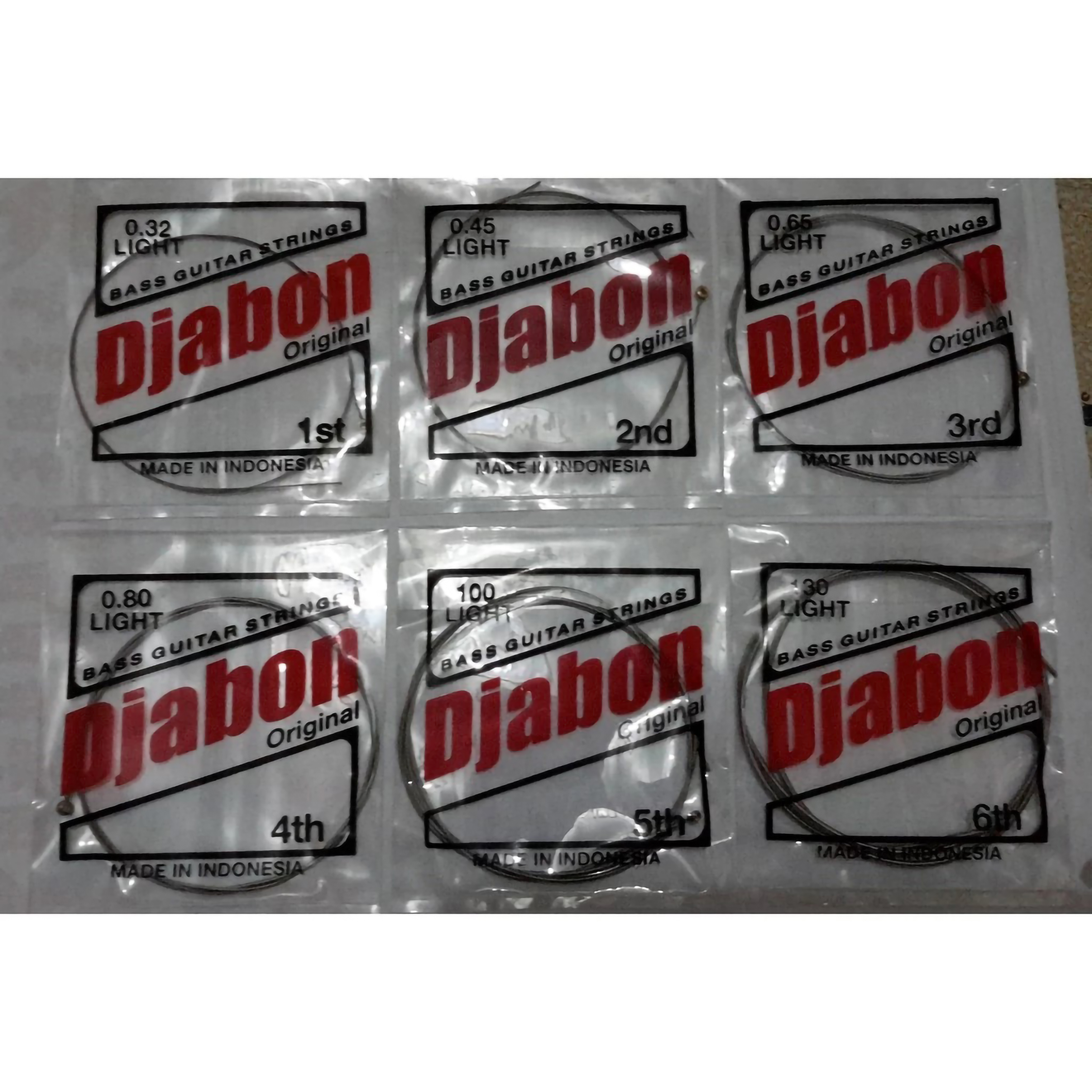 Djabon Bass Strings 32-130 (6 Strings)