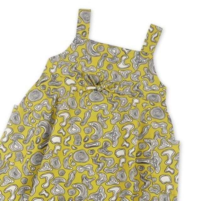 Kids Icon Overall Skirt Curly With Front Pocket  LYOV0200210