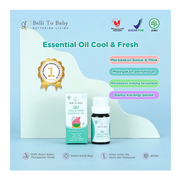 Chiki-Chika Indonesia Belli to Baby Cool & Fresh Essential Oil