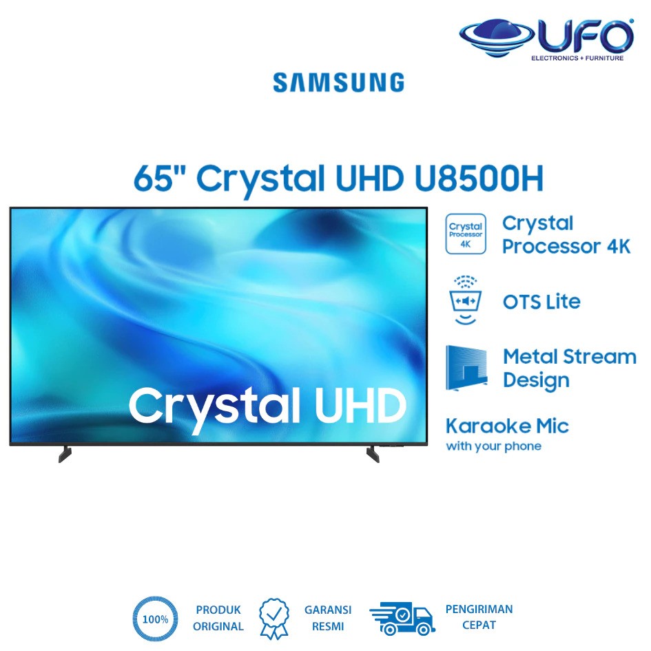Samsung 65" Crystal UHD U8500H 4K Samsung Vision AI Smart TV (2026) UA65U8500HKXXD