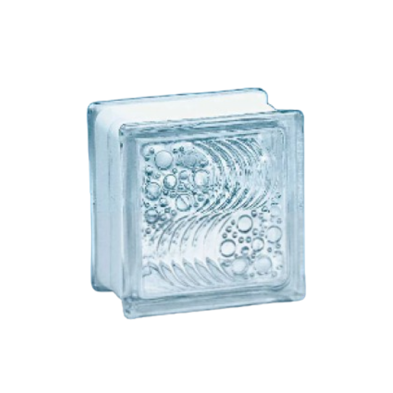 Mulia Glass Block Motif 19 x 19 x 9.5 cm 1