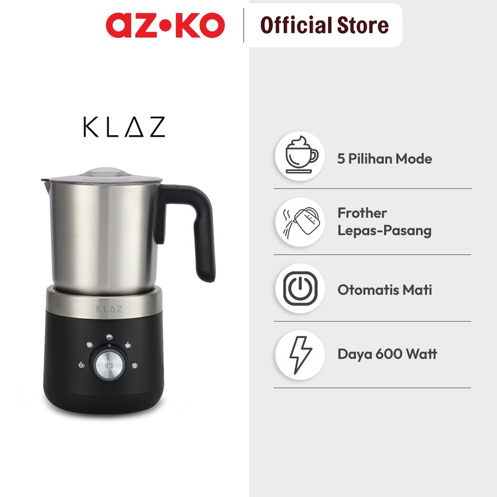 Aspirasi Hidup Indonesia AZKO Klaz Milk Frother Detachable Stainless Steel 