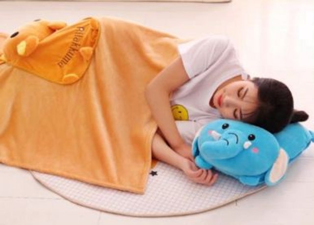  Bantal Selimut Karakter 2 in 1