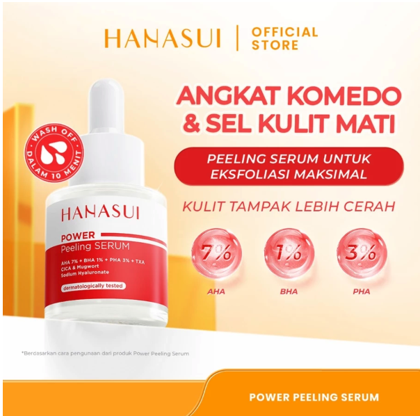Eka Jaya Internasional Hanasui Power Peeling Serum