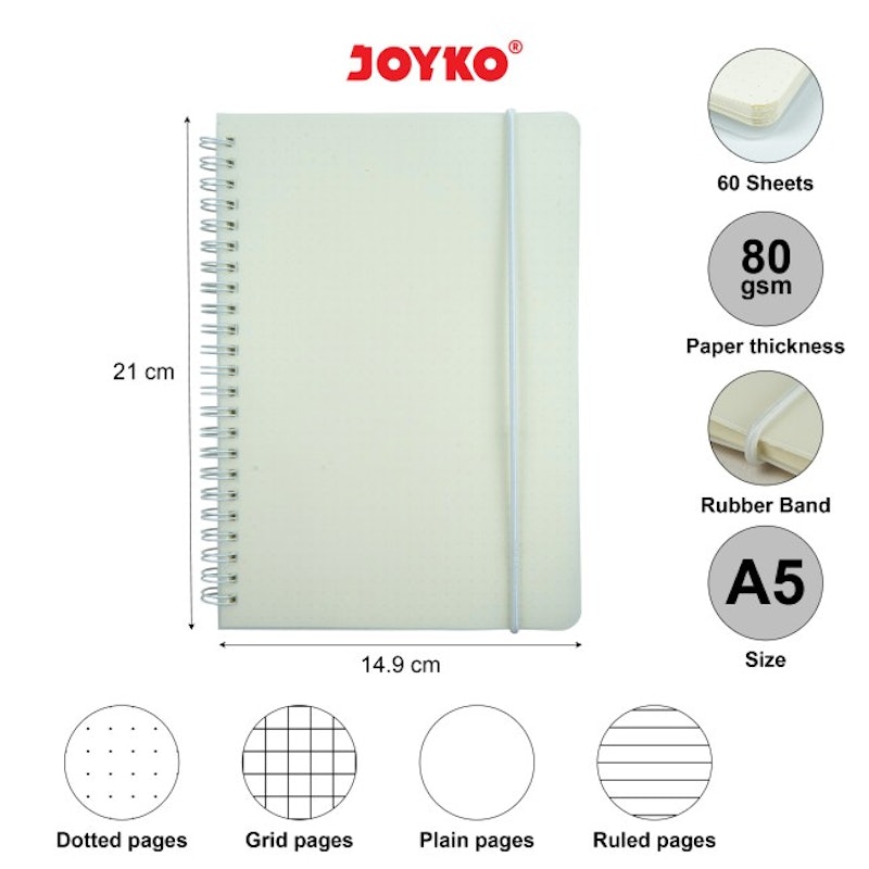 Notebook Diary Agenda Buku Catatan 3