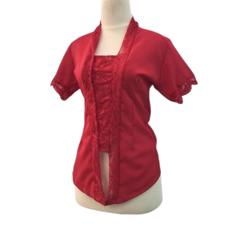 Kebaya Brokat Moscrepe